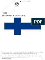 ✅ Salario mínimo en Finlandia 2019