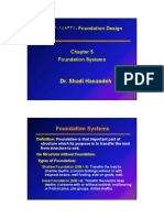 Dr. Shadi Hanandeh: CE 30148331-Foundation Design