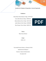 Unidad 3 - Fase 3 - Presentacion de Los Terminos de Negociacion y Costos de Exportacion - GRUPO 123 PDF