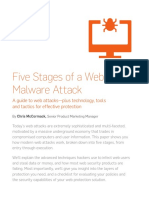 Five Stages of A Web Malware Attack: A Guide To Web Attacks-Plus Technology, Tools and Tactics For Effective Protection