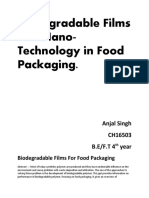 Biodegradable Films For Food Packaging