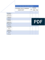 Formato Matriz Componente Capacidad Organizacional