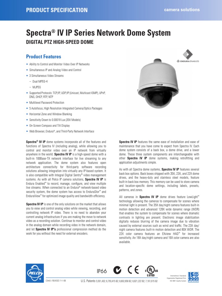 24 - Spectra IV SE IP | PDF | Zoom Lens | Video