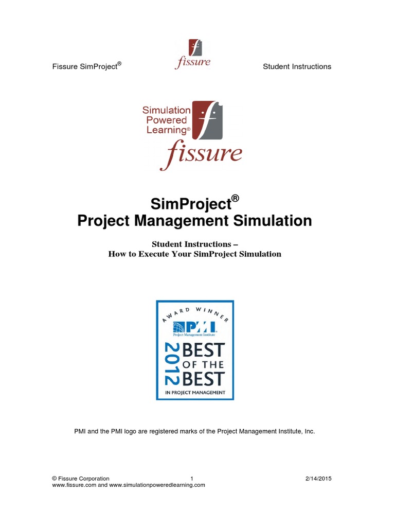 Simproject Project Management Simulation | PDF | Project Management | Login