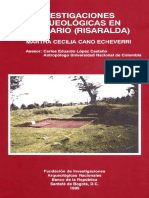 Cano. Investigaciones Arqueológicas en Santuario PDF