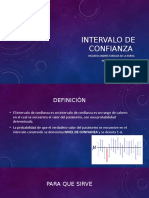 Intervalo de Confianza