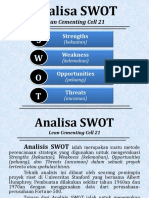 ANALISIS SWOT CELL 21