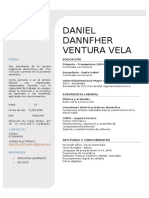 CV Daniel Ventura