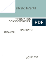 Maltrato Tipos y Sus Consecuencias