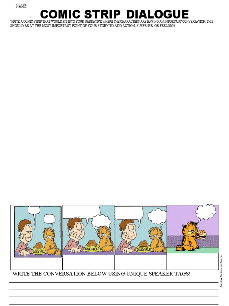 Dialoguewithcomicstrips | PDF
