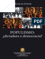 Populismo, dictadura o democracia.pdf