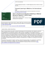 Teaching and Learning in Medicine: An International Journal