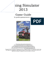 Farming Simulator 2013 Game Guide