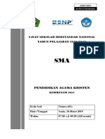 Usbn Pak Utama P1 Sma K-13 Ta. 2018-2019 PDF
