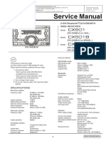 Service Manual: CX501 CX501B CX501A