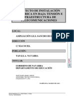 PROYECTO DE INSTALACIÓN ELECTRICA EN BT E INFRAESTRUCTURA DE TELECOMUNICACIONES.pdf