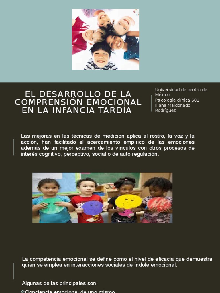 Etapas del Desarrollo Emocional Infantil | PDF | Las emociones | Mente