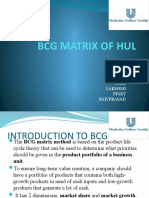 BCG Matrix of Hul