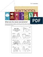 What Are The Seven Sacraments?: Mendoza, Mark Eugene D. FCL - Sir Jaime Nuevo 5 Yr Bs Architecture