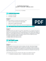 Investigación de Operaciones Examen Parcial