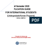 2020.9 Application Guidlines For Int' Students (Eng) 0214 PDF