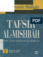 Quraish Shihab - Tafsir Al-Mishbah Jilid 02 PDF
