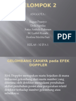 Efek Doppler pada Gelombang Cahaya dan Aplikasinya