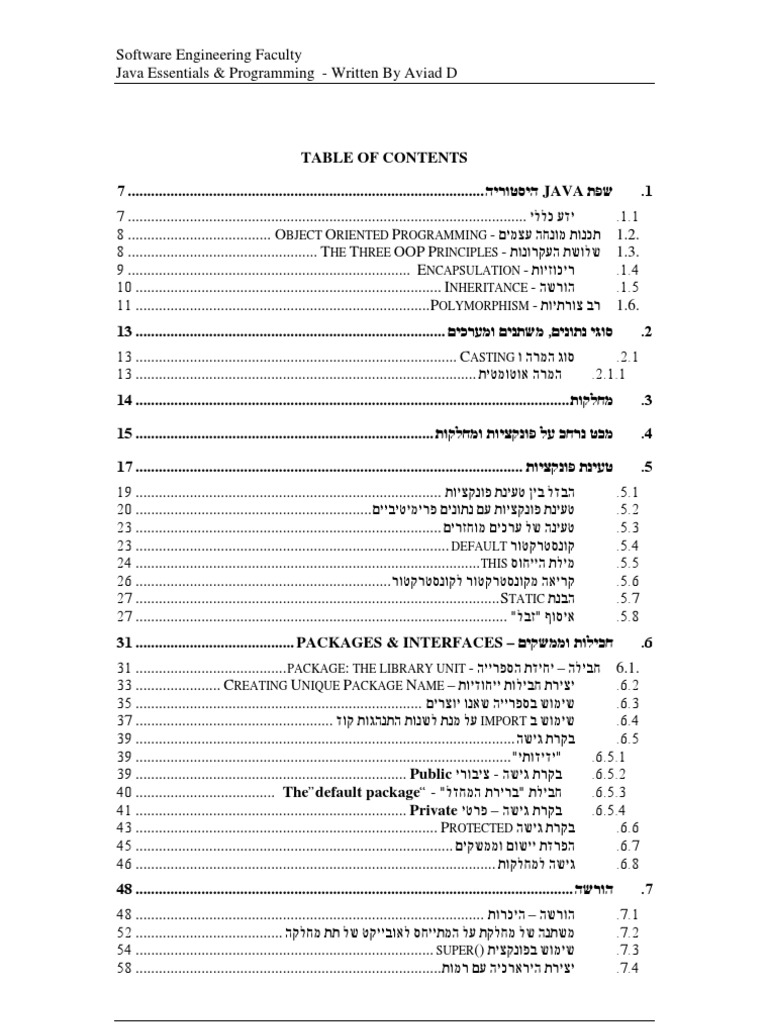 JAVA | PDF