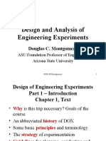 Design and Analysis of Engineering Experiments: Douglas C. Montgomery