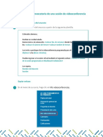 Cómo Enviar La Convocatoria de La Sesión de Videoconferencia