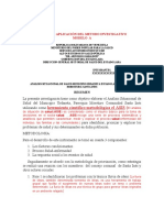 Iii Semana Epidemiologia. Cuarentena Nacional