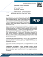 Notificación designación administrador contrato EP Petroecuador