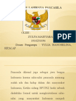 Sejarah Lahirnya Pancasila