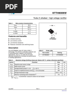 STTH6006W: Turbo 2 Ultrafast - High Voltage Rectifier