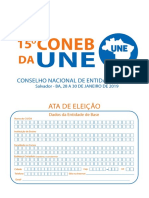 Ata Do 15º CONEB