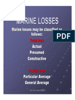 Marine Losses