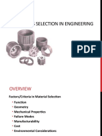 Materials Performance Indices-Intro