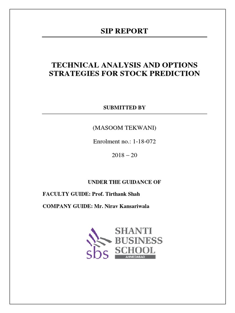 Technical Analysis | PDF | Stock Market | Stocks