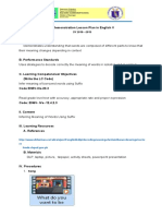 DEMO Plan in SUFFIXES 2018-2019 No 2