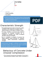 Grade of Concrete: - Compressive Strength