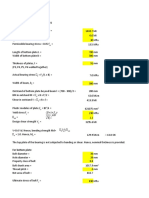 Design of Bearing For Beam B21: y X CK CK