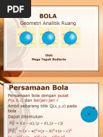 Adoc - Tips - Bola Geometri Analitik Ruang Oleh Mega Teguh Budia PDF