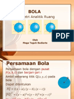 Adoc - Tips - Bola Geometri Analitik Ruang Oleh Mega Teguh Budia PDF