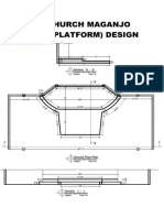 Sda Church Maganjo Pulpit (Platform) Design: Section S - S