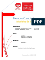 Ejercicios MOdelo de Trasporte Grupo 4