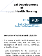 Historical Development of Public Health Nursing