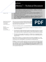 Risk Metrics Technical Doc 4ed PDF