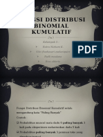 Fungsi Distribusi Binomial Kumulatif