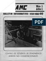 CEFANC Boletin Informativo - No 01 - Ene 1980