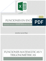 Apartado 1 - Funciones Excel PDF